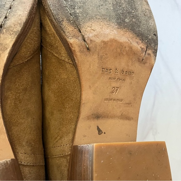 Rag & Bone Suede Wesley Chelsea‎ Ankle Boots 7 - Picture 6 of 7